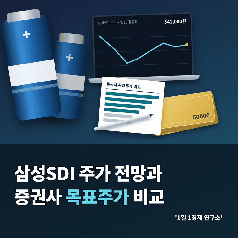 삼성SDI 주가 전망과 증권사 목표주가 비교