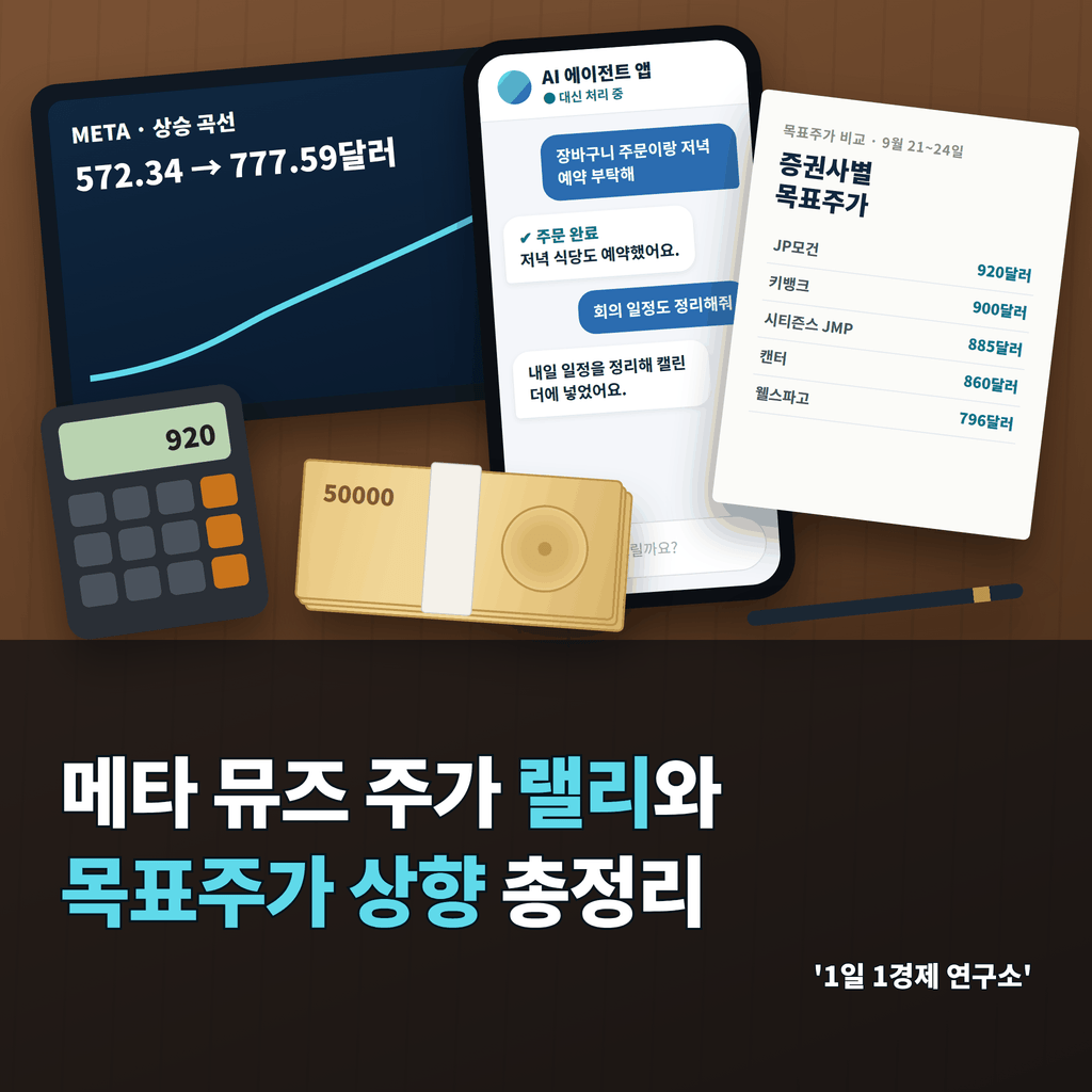 메타 뮤즈 주가 랠리와 목표주가 상향 총정리